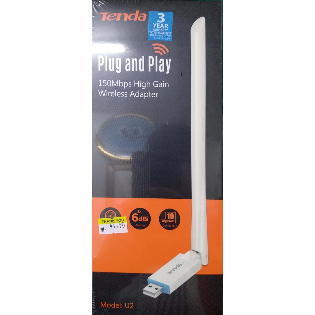 USB Wifi 150Mbps Tenda U2 Trắng