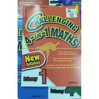 Challenging 4in1 math level 1-6
