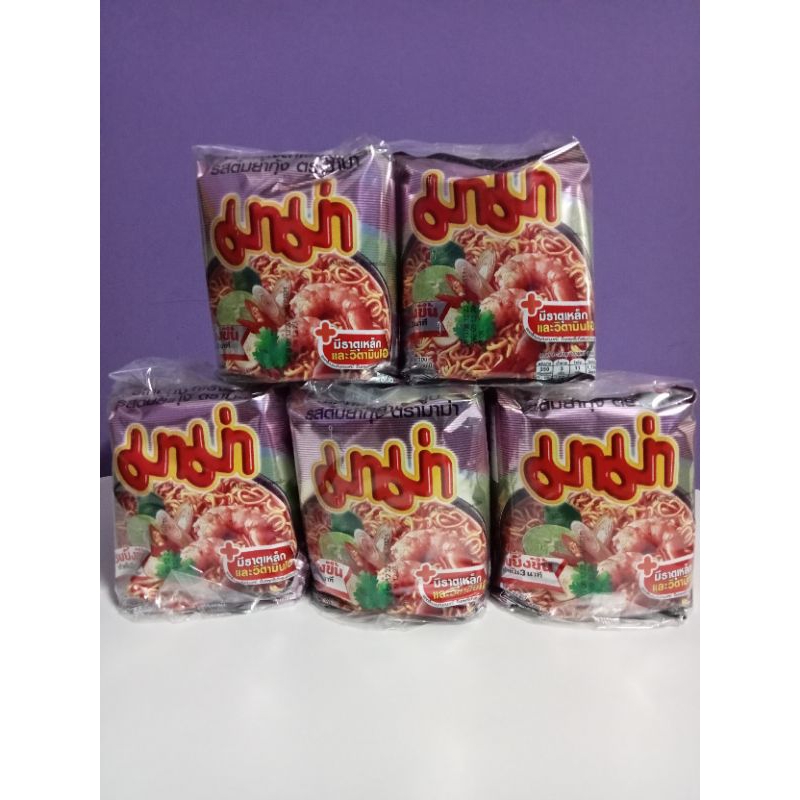 Mì Lẩu Thái MAMA Nhập khẩu Thái Lan, Hàng Công Ty HSD T4/2024 (thùng 30 gói*55g)