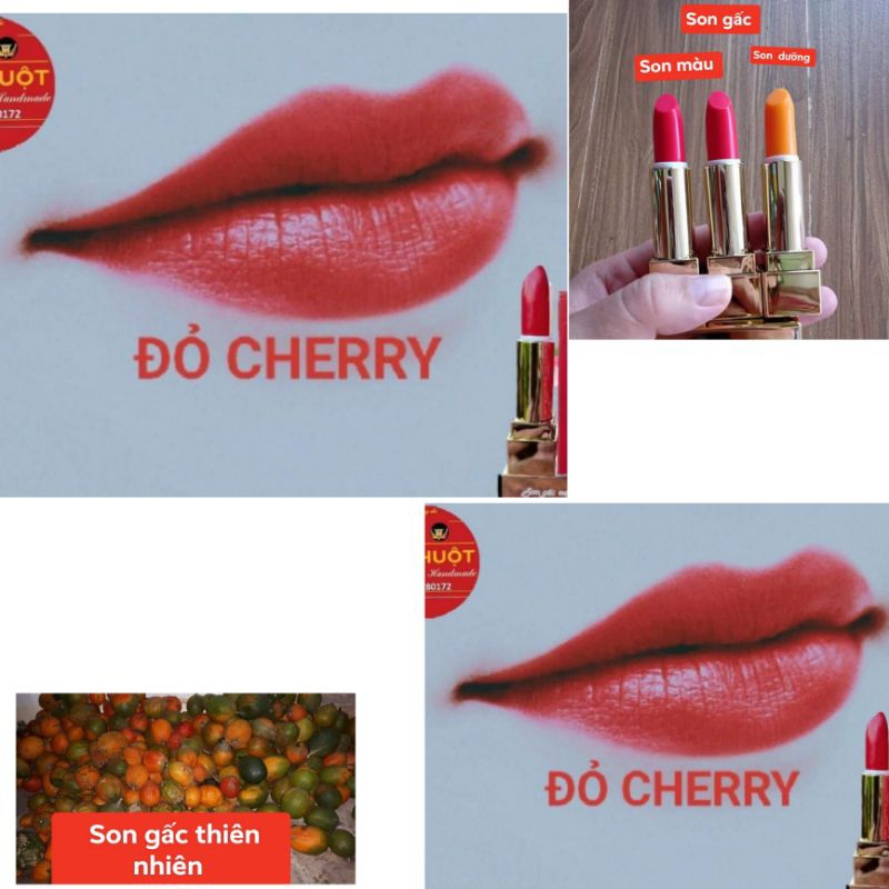 Son gấc thiên nhiên ko chì ko chất bảo quản