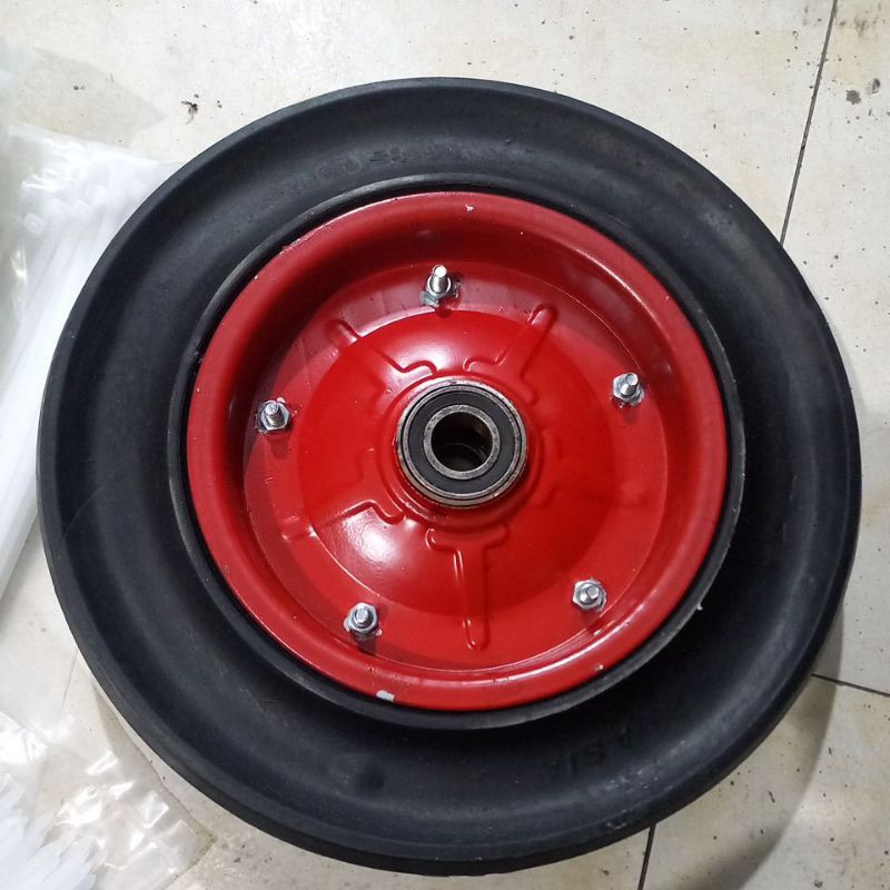 Bánh xe cao sự đúc,bánh máy trộn bê tông, bánh xe rùa ,có bị loại 400 -8