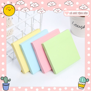 Giấy note ghi chú nhiều màu 3 * 3 dễ thươn dạ quang