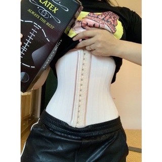 Đai nịt bụng latex chính hãng giúp vòng eo thon gọn gen bụng nịt bụng size S sau sinh giảm eo sau sinh giảm mỡ bụng