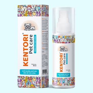 Xịt khử mùi và kháng khuẩn cho thú cưng kentori pet care các loại - petemo pet shop