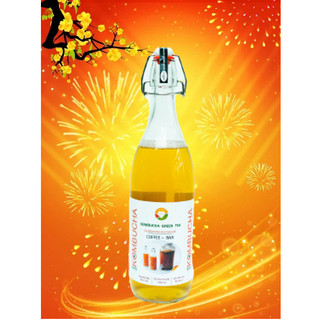 Trà KOMBUCHA GREEN TEA - Nguyên Chất Thô (chuyên dùng cho pha chế tại Nhà & Quán cà phê, quán bar, trà chanh, trà sữa)