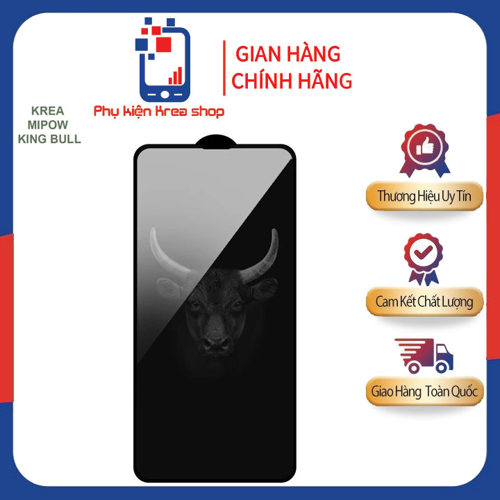 Kính cường lực kingbull i_phone 12 pro / 12 promax / 13 pro / 13 promax / 14 promax