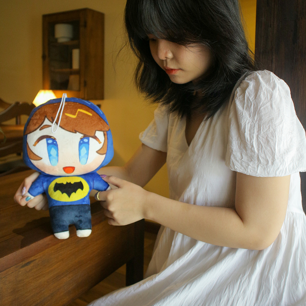 Gấu bông JayGrayVN 30cm  - tặng kèm sticker Youtuber Minecraft