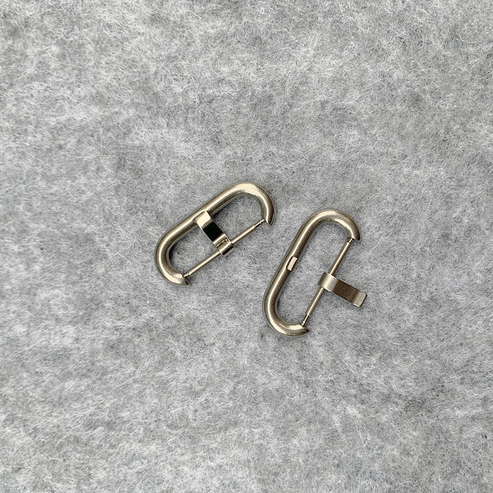 Khoá kim dây đồng hồ thân tròn handmade