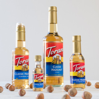 (SIZE NHỎ) Siro Pha Chế Vị Hạt Phỉ Torani Classic Hazenut Syrup 375ml Mỹ