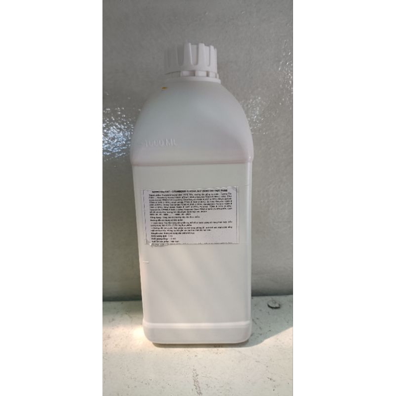 HƯƠNG DÂU CÓ MÀU  - CHAI 1kg (HÀNG DÙNG THỬ