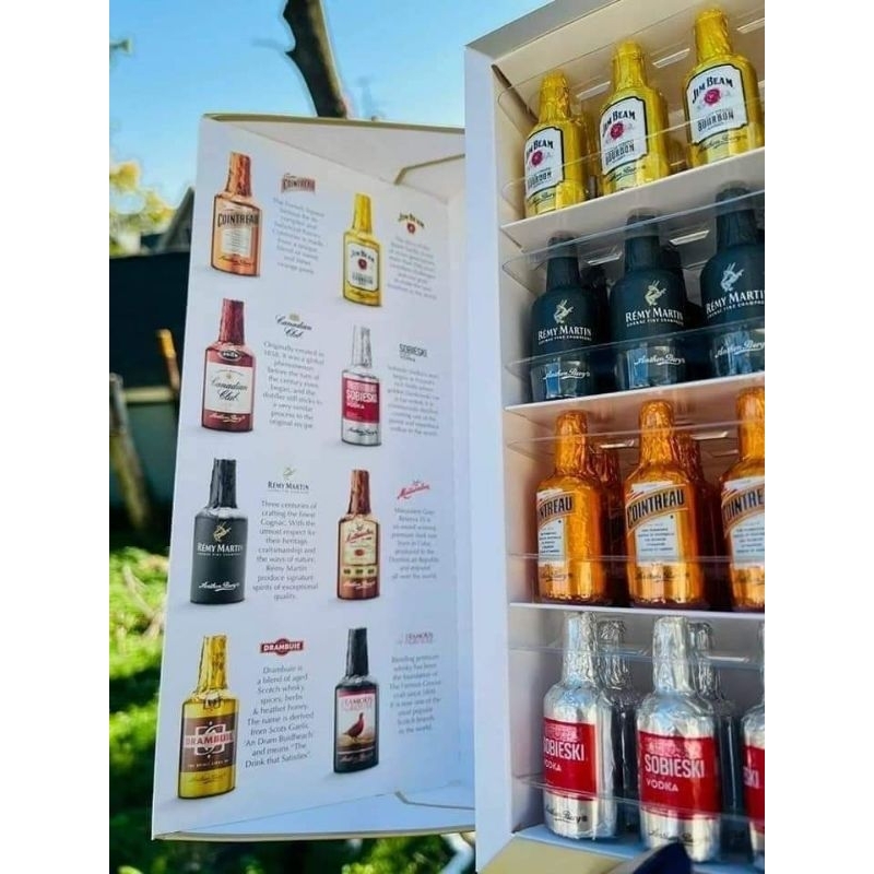 Socola Rượu Anthon Berg Dark Chocolate Hộp 64 Chai