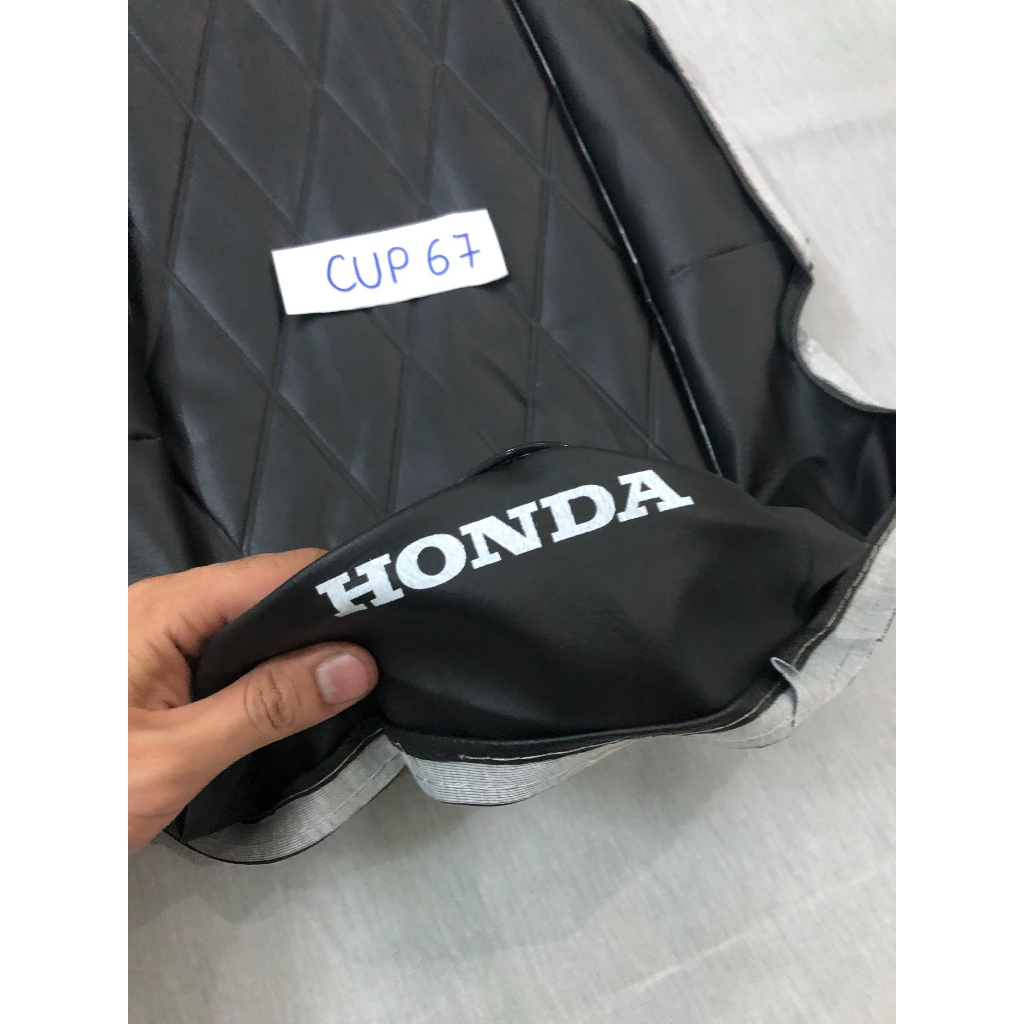 Da Bọc Yên Xe Máy HONDA CUP 67 Có Hình Ép