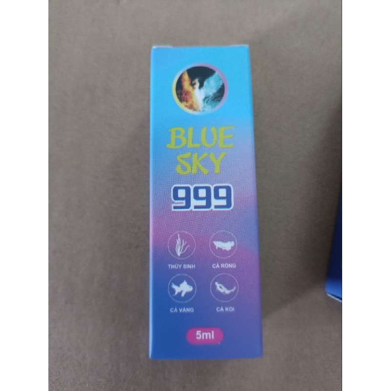 Blue sky 999 xử lý các loại nấm cho cá,dưỡng cho cá khi đi xa