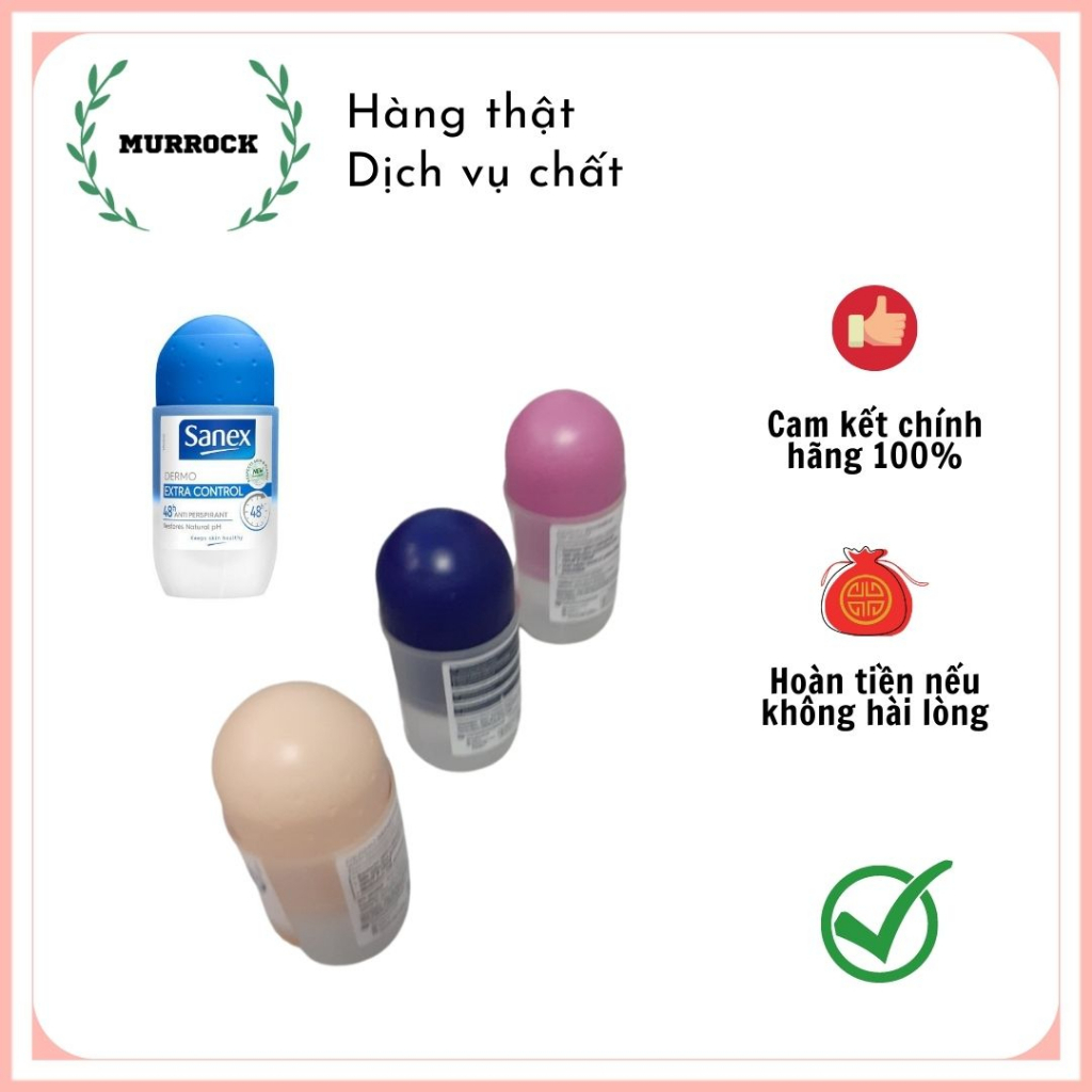 Lăn khử mùi Sanex 50ml UK Anh Quốc
