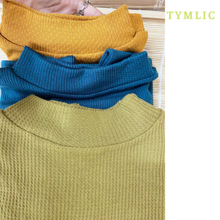 Đầm Len Midi Cổ 5cm 3 Màu TYMLIC