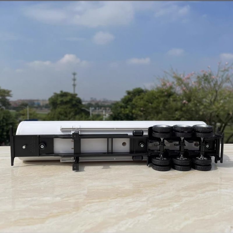 Xe mô hình rơ moóc bồn 1:43