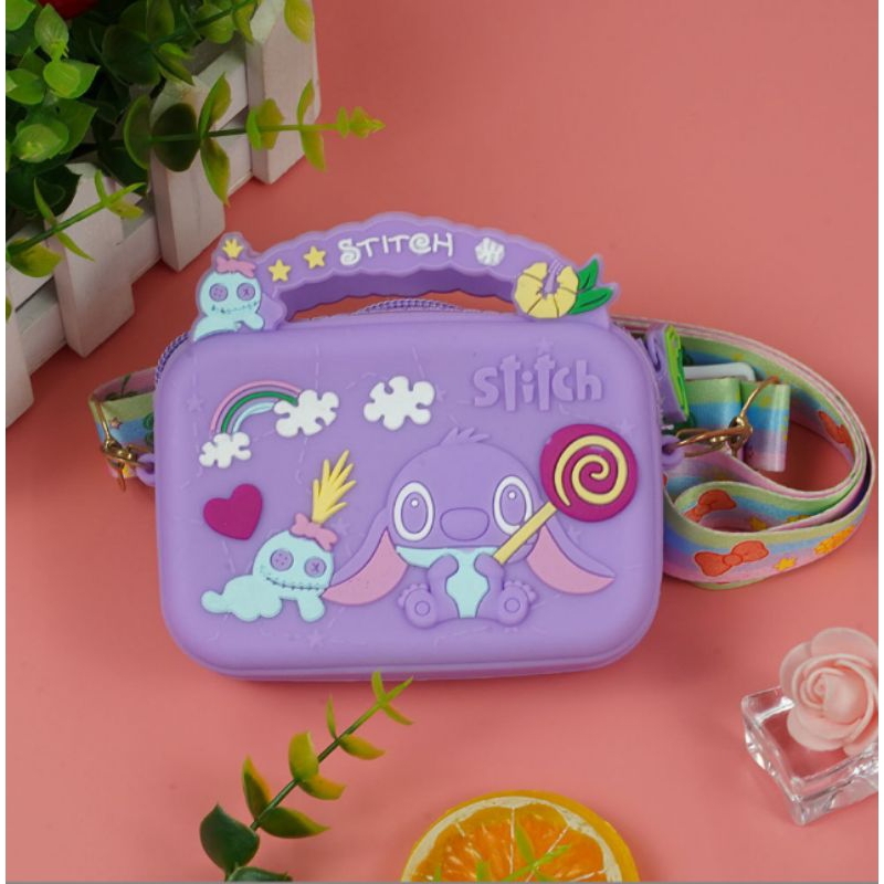 Túi Đeo Cao Su, Ví Mini Trẻ Em (Hình Thú),,,