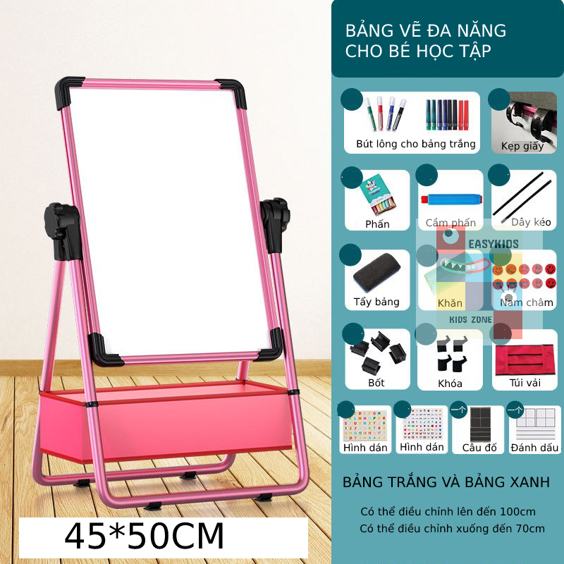 Bảng vẽ trẻ em văn phòng giảng dạy tại nhà bảng đen nhỏ treo tường bảng Kanban viết xóa được