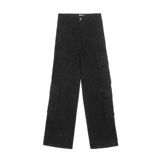 Quần jean dài cargo pants - ss23 jean cargo pants - black