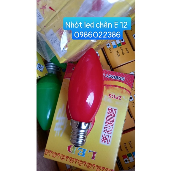 Bóng đèn thờ ,Bóng Đèn Led Nến E14, E12, bóng chân cắm Bóng Led Trang Trí Đèn Chùm/Đèn Tường Phòng Khách
