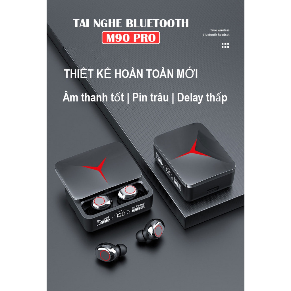Tai nghe Bluetooth 5.3 M90 Pro bản quốc tế