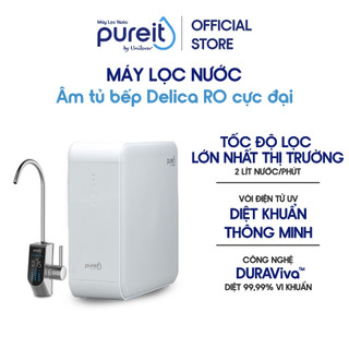 Máy lọc nước pureit delica âm tủ bếp công suất lõi ro cực đại