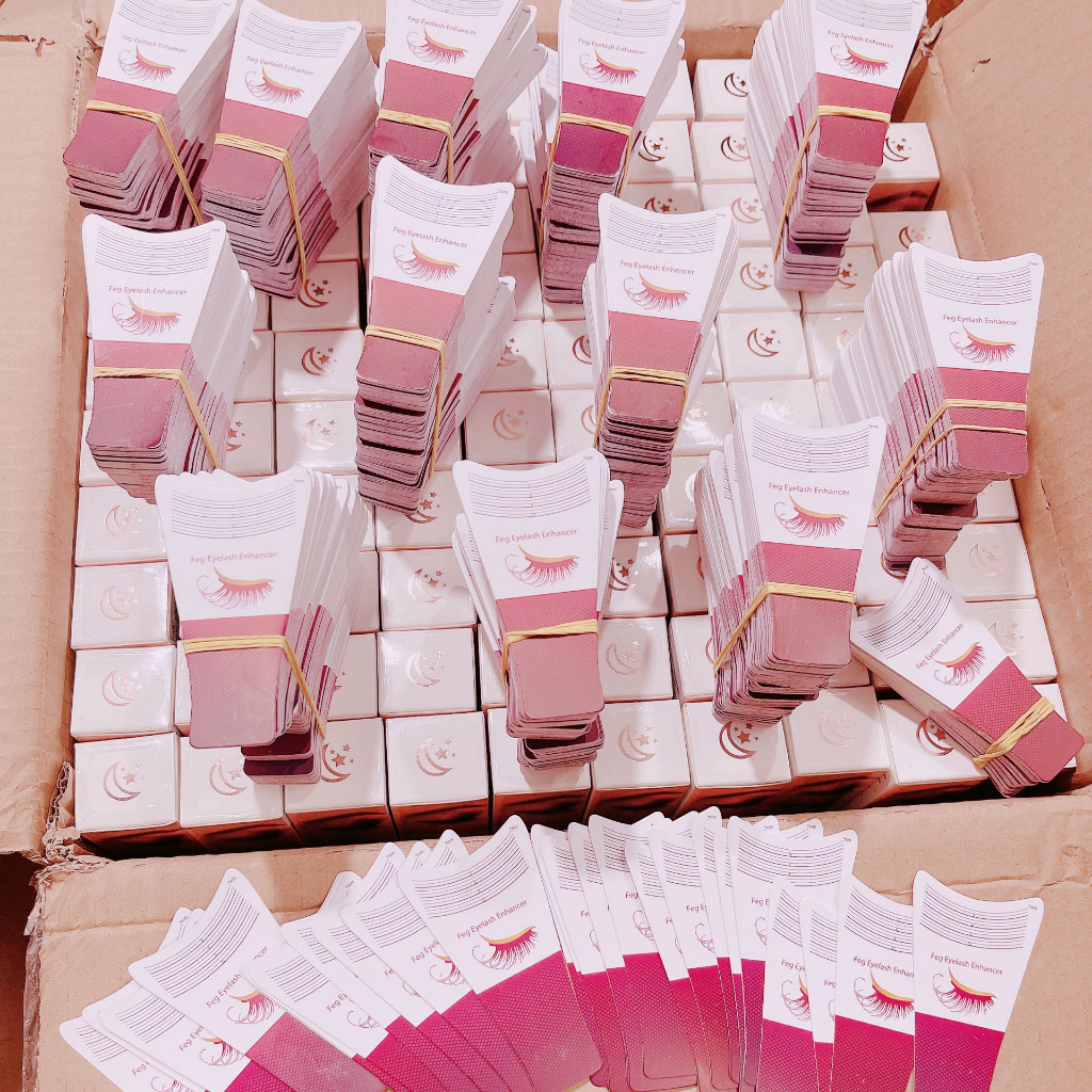 Thước đo độ dài lông mi trước và sau khi dưỡng mi nối mi BJCC