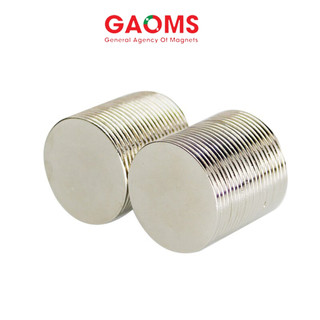 Nam châm dẹt 18x2mm GAOMS, nguyên liệu đất hiếm lực hút mạnh