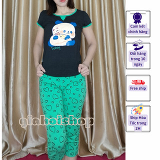Thanh lý bộ mặc nhà xuân hè Gia Hồi đủ size ( Giá gốc 339k)