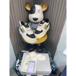 Giày thể thao Sneaker AF Trắng Đen Xanh