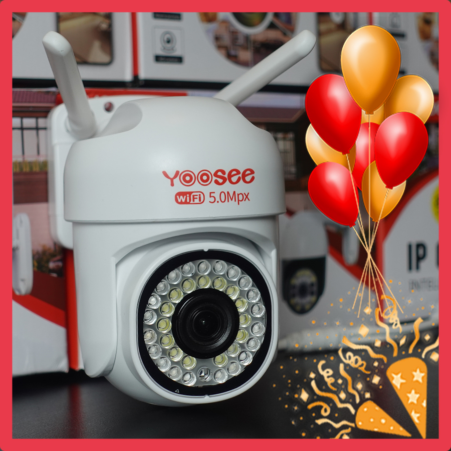 Camera Ngoài Trời PTZ Yoosee Mini 36 LED