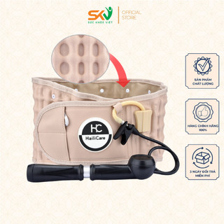 [Freeship] Đai Hơi Cột Sống - Đai Hơi Kéo Giãn Cột Sống Bảo Vệ Lưng Hailicare, Hỗ Trợ Đau Do Thoát Vị Đĩa Đệm, Đau Lưng