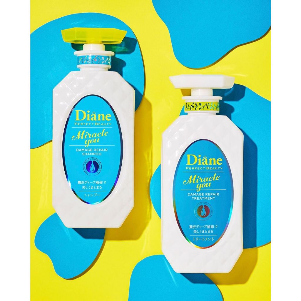 Dầu gội phục hồi hư tổn dành cho tóc nhuộm tẩy Diane Miracle You Damage Repair