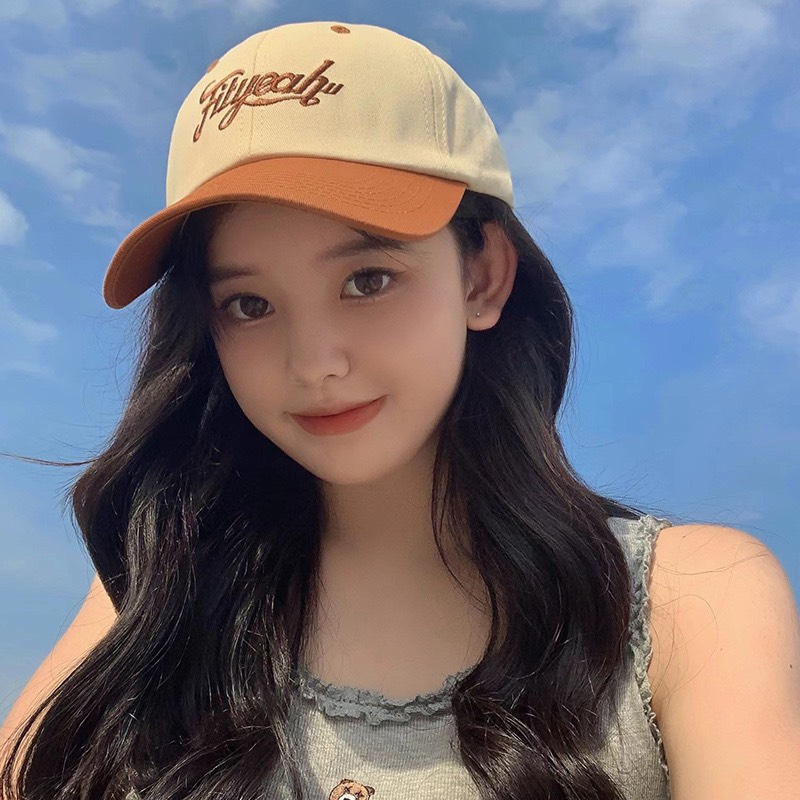 Nón kết nam nữ ❤️ mũ lưỡi trai cao cấp chất cotton mềm vintage thêu chữ Fityeah - LT37