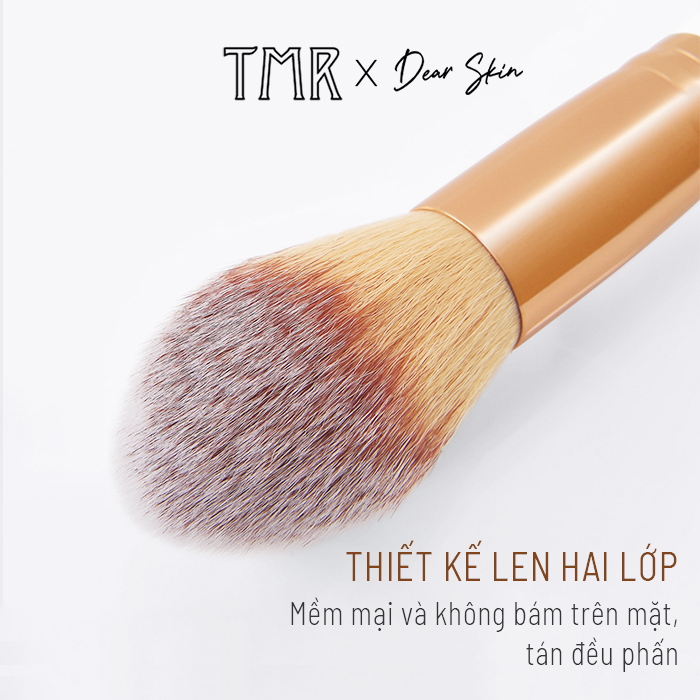 Cọ Daisy Powder Brush Cọ Trang Điểm Cọ Phủ, Má Hồng, Nền, TMR chính hãng Dụng cụ cơ bản cần thiết