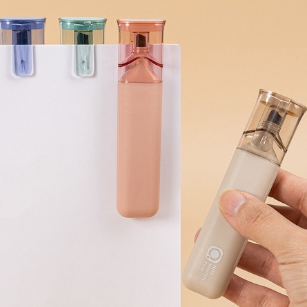 <Video Review> Set 4 Bút Dạ Dánh Dấu Cỡ To Dáng Béo Màu Pastel Morandi Xinh Xắn G015