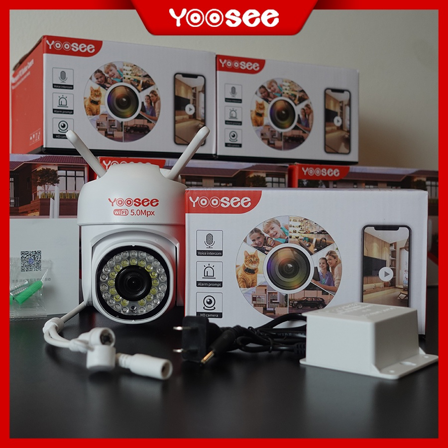 Camera Ngoài Trời PTZ Yoosee Mini 36 LED