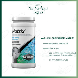 Vật liệu Seachem Matrix lọc bể cá , bể thuỷ sinh 1L chiết lẻ