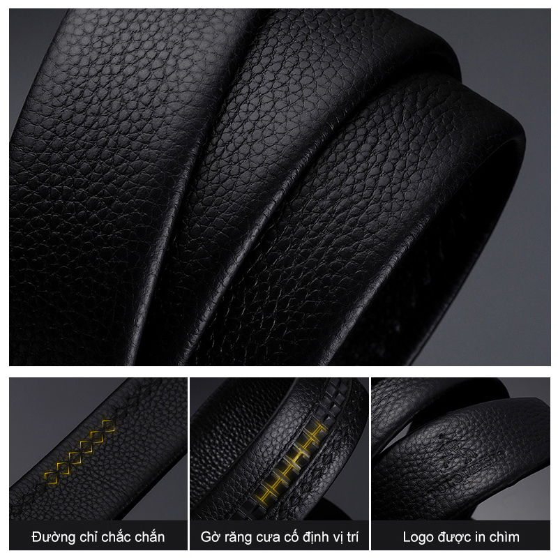 Bộ quà tặng lịch lãm cho nam thắt lưng nam, ví da nam thương hiệu Polo Meisdo TV05, kèm hộp gỗ cao cấp