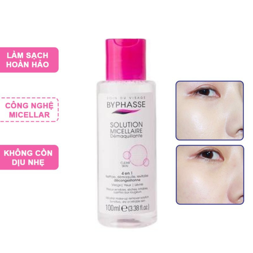 Nước Tẩy Trang Byphasse Solution Micellaire 100ml