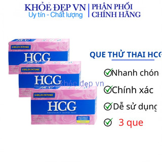 Combo 3 Que thử thai HCG nhanh chóng , tiện lợi, chính xác