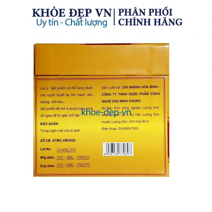 Cao Đông Trùng Hạ Thảo Hồng Sâm Đế Vương giúp tăng tiêu hóa , phục hồi sức khỏe và tăng sức đề kháng – hũ 600gr