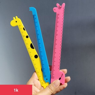 [Đẹt Ti Ny] Thước Hình Thú 15cm