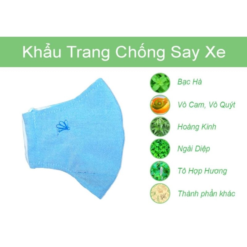 KHẨU TRANG SAY XE