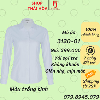 Áo sơ mi trắng Thái Hòa chất vải đẹp