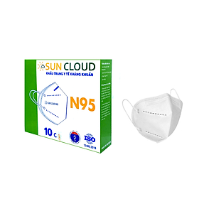 Khẩu Trang N95 - Khẩu Trang Y Tế Kháng Khuẩn N95 - Khẩu Trang Sun Cloud N95