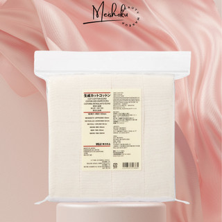 Bông tẩy trang Muji Organic hữu cơ hàng Nhật nội địa meishoku