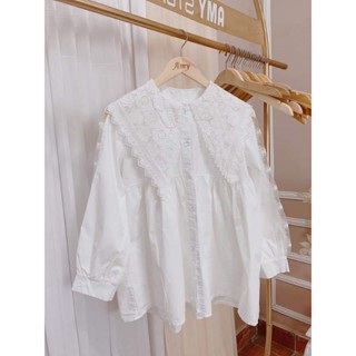 Sơ mi trắng tiểu thư 2hand( khách chốt đơn qua live)