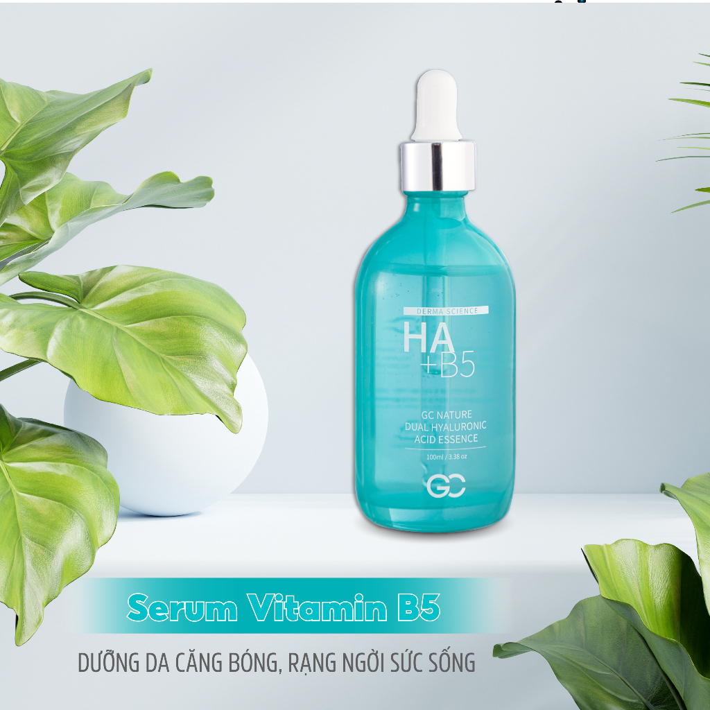Serum HA + B5 Hồi Phục Và Dưỡng Da Căng Bóng GC Nature 100ml