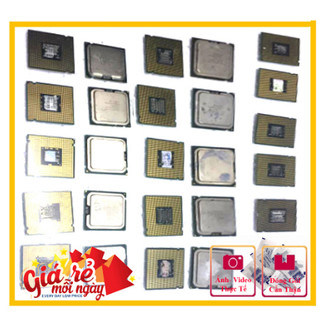 (SALE) Combo CPU E5700 E7500 Core Dual kèm gói keo tản nhiệt lắp main G31, G41 Bộ vi xử lý socket 775